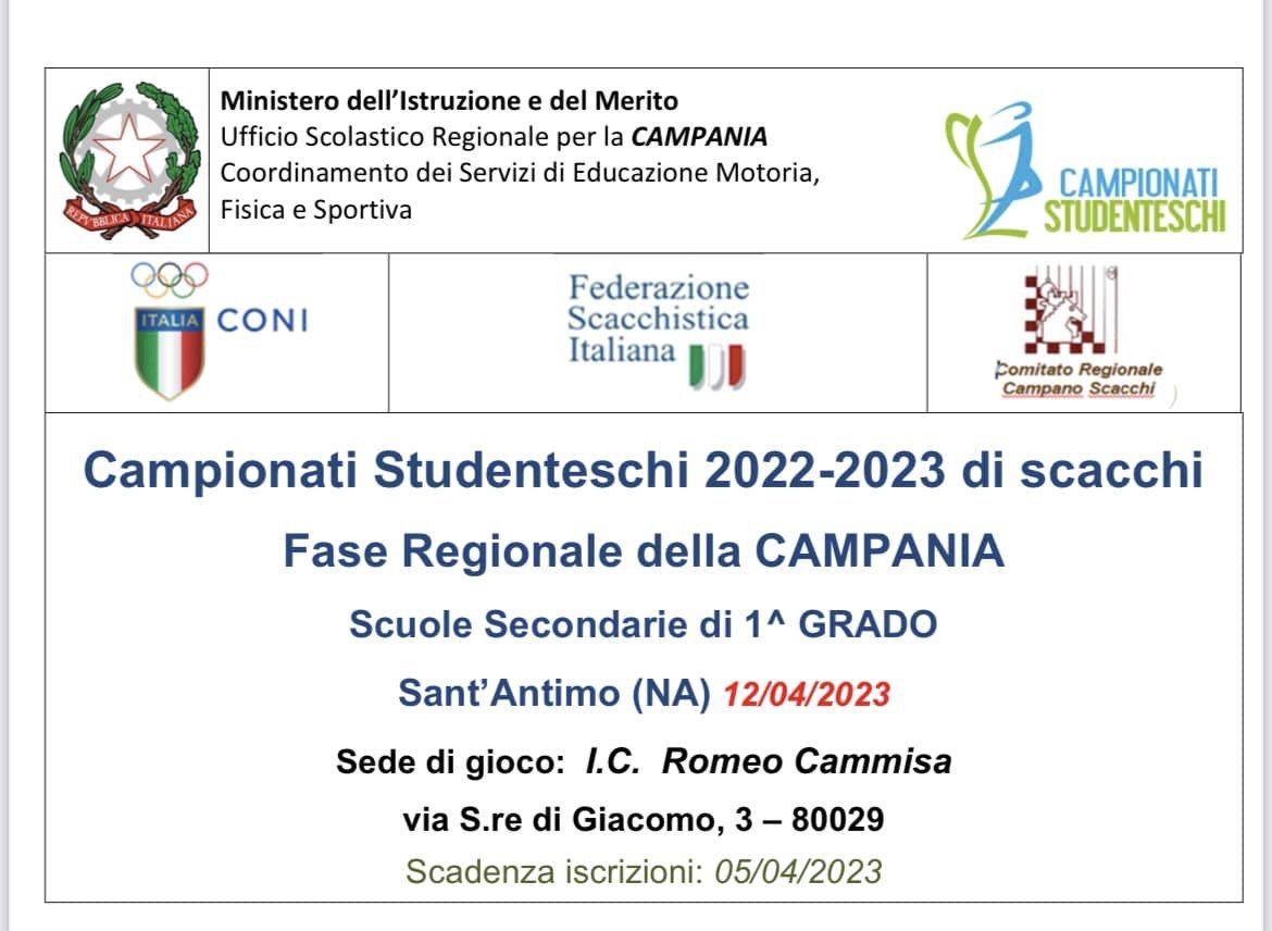 Campionati Regionali di scacchi